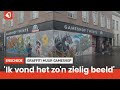Graffiti artiesten geven kleur aan gameshop
