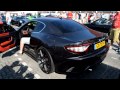 Cars & Coffee Dordrecht | Mansory Maserati GranTurismo S loud acceleration