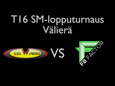 T16 SM-lopputurnaus välierä SBS Wirmo-FB Factor