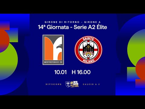 MestreFenice-Saints Milano 5-1 | 14ª giornata | Serie A2 Élite 2025/2026 - Girone A