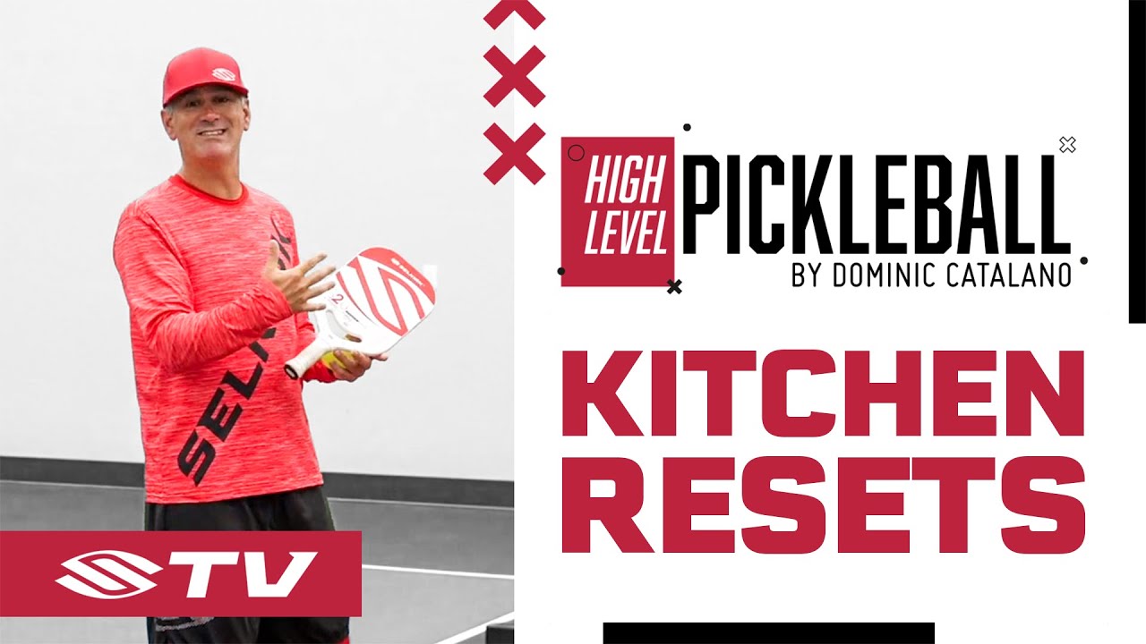 How to reset a pickleball to regain control at the kitchen line