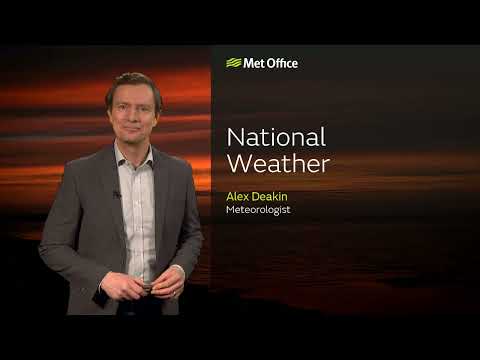 20/02/23 – Very mild out there – Evening Weather Forecast UK – Met Office Weather