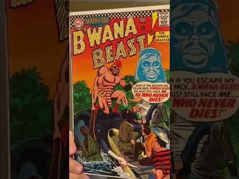 Showcase Presents nos. 66  & 67: first and second Bwana Beast #dc #anachroniccomics #showcase