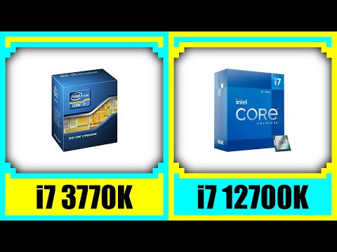 i7 3770K vs i7 12700K | RTX 3070 Ti