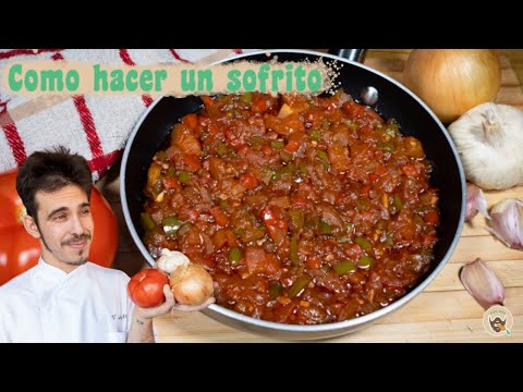 COMO HACER un SOFRITO como el de tu ABUELA