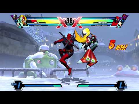 UMvC3 - Training Sessions 11: Me (Zero/Morrigan/Dante) vs TheBrunoMan (Deadpool/PW/Sentinel) FT30