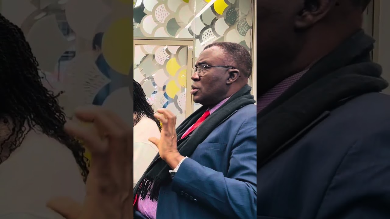 Dr. Richard Konteh and his delegation together with Anne McLaughin