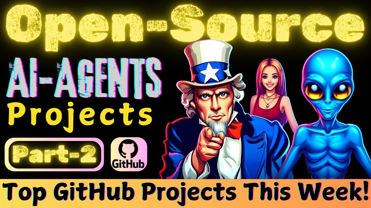 Top Open Source GitHub Projects Part 2: AI Agent, Trading, UI & More #180