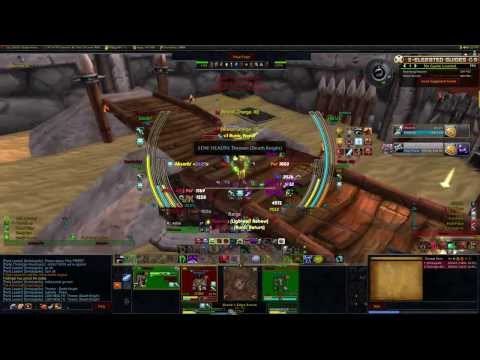 Unholy & Frost DK vs Frost DK Holy Priest 5.4 arena
