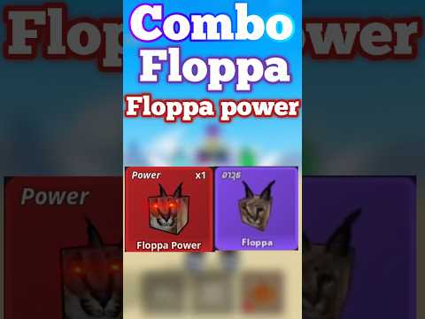 Combo Floppa power + floppa | Meme sea #roblox #robloxthai #เกม #memesea #shorts