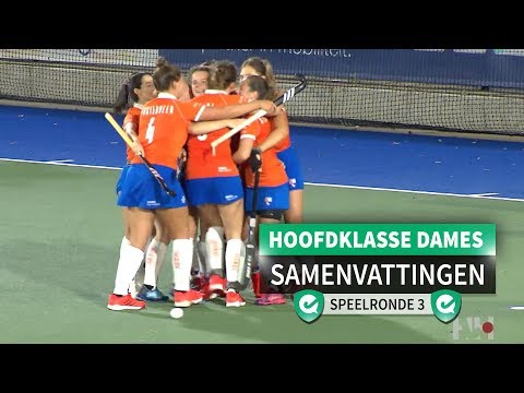Hoofdklasse (D): Samenvattingen Speelronde 3 2019/2020