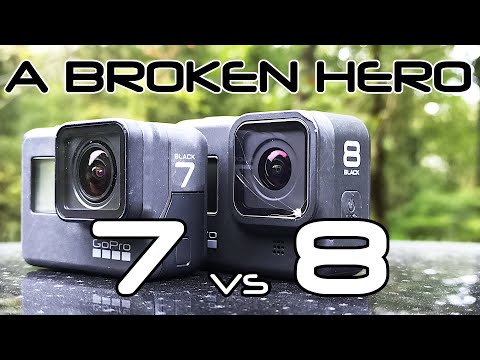 GoPro Hero 7 Black - 8 Black COMPARISON
