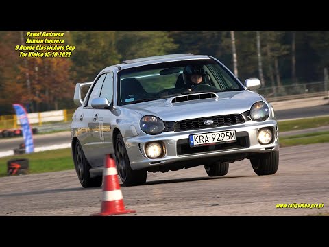 Paweł Godzwon - Subaru Impreza - 6 Runda ClassicAuto Cup Tor Kielce 15-10-2022