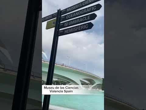 Museu de las Ciencias localizado em Valência, Espanha