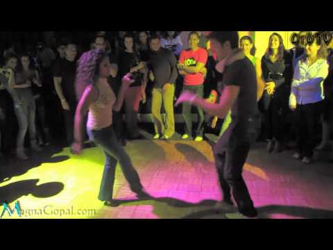 Magna Gopal and Marco Ferrigno at Amsterdam Salsa Festival 2010