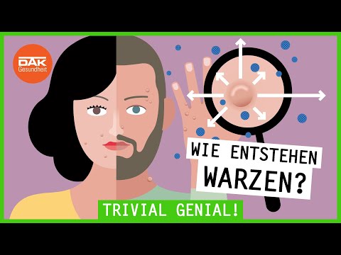 Wie entstehen Warzen? | #trivialgenial | DAK-Gesundheit
