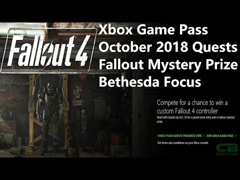 Xbox Game Pass Quests October 2018 - Fallout 4 & Bethesda Focus - Can you Idle them?