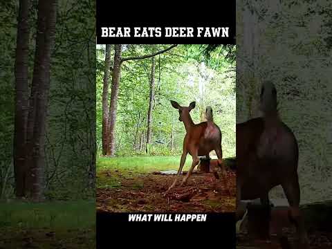 Bear Kills Fawn (Why We Hunt Bears)