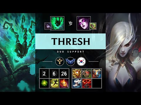 Thresh Support vs Morgana - KR Diamond Patch 25.14
