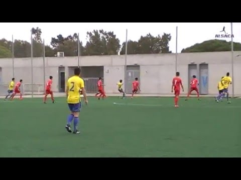 ALSACA2016 Balón de Cádiz C.F. "B" - C.D. Guadalcacín 1er Tiempo Jornada 29 Temporada 2015 - 16