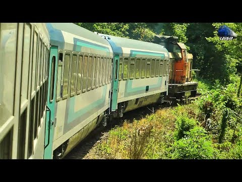 LDH 82-0561-9 & IR367-2 "Harghita" Budapest-Brașov in Defileul Crișului Repede Canyon 16 August 2019