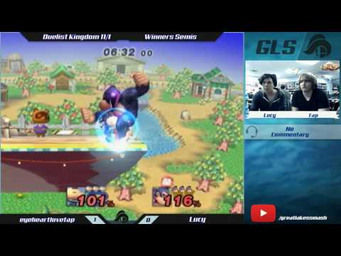 Duelist Kingdom 11/1 Winners Semis - eyeheartlovetap (Olimar) vs. Lucy (Donkey Kong)
