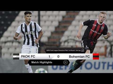 Τα στιγμιότυπα του Κ19 ΠΑΟΚ-Bohemian FC - PAOK TV