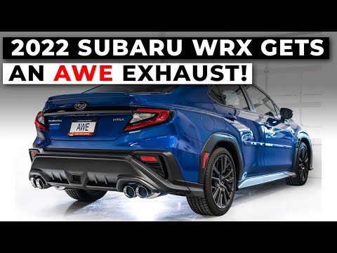 2022 Subaru WRX with AWE Touring & Track Exhaust!