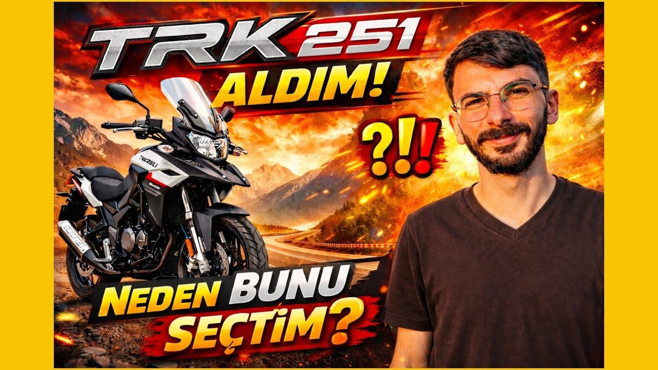Yeni Motosiklet Aldım - Benelli TRK 251