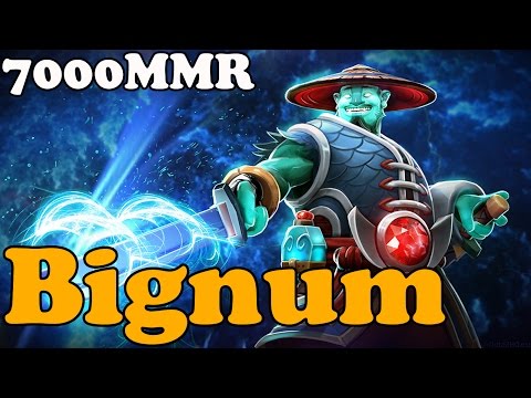 Dota 2 - Bignum 7000 MMR Plays Storm Spirit vol 4 - Ranked Match Gameplay
