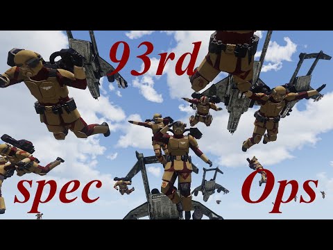 Arma 3: Warhammer 40k Harakoni Warhawks VOD 1