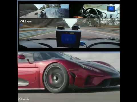 Buggati Chiron Super Sport Vs Koenigsegg Regera (0 - 400 kmh)