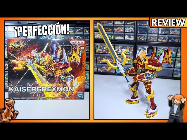 Vídeo relacionado con Bandai Hobby - Digimon - Kaisergreymon Figure-Rise - Kit de modelo amplificado estándar