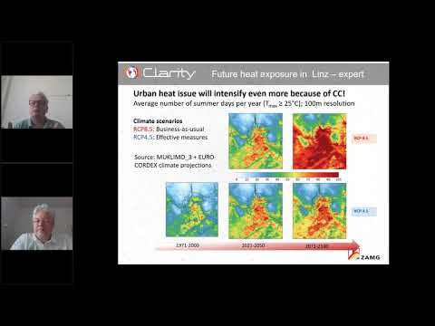 CLARITY expert study: heat risk in Linz