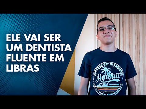 ELE VAI SER UM DENTISTA FLUENTE EM LIBRAS | VINÍCIUS LAURINDO