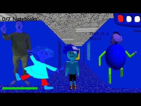 BlueMan's basics version 1 - Baldi's Basics Mod