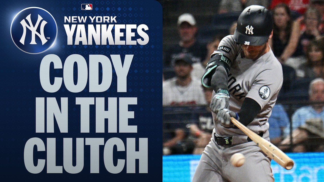 YANKEES TAKE THE LEAD IN CLEVELAND! Cody Bellinger delivers a go-ahead knock in extras 😳