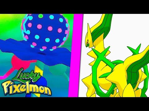 Minecraft LUCKY PIXELMON - ARCEUS SHINY vs BLACEPHALON SHINY !! ACONTECEU ALGO INACREDITÁVEL !!