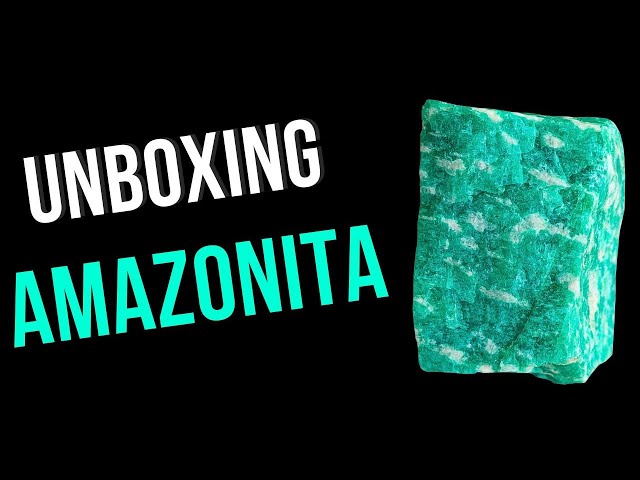 Vídeo relacionado con Amazonita en bruto, 500g Piedra Natural, Minerales en bruto, Piedras energéticas de Amazonita, Gemas de cristal en bruto para curación y decoración