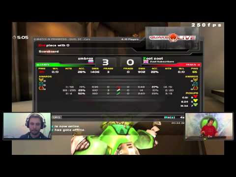Q3God's Quake Live Qualifier #3 - zoot vs umbroz