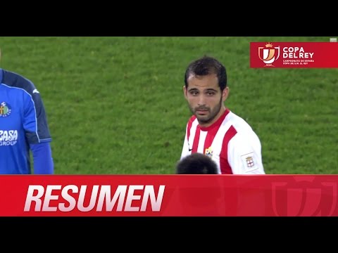 Resumen de UD Almería (1-1) Getafe CF - HD Copa del Rey