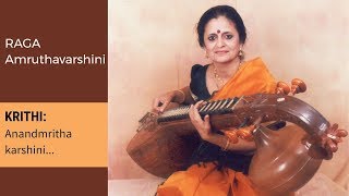 Raga Series: Raga Amruthavarshini in Veena  by Jayalakshmi Sekhar 011 