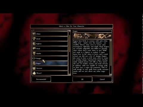 Let's Play NWN - Part 1 - Character Creation