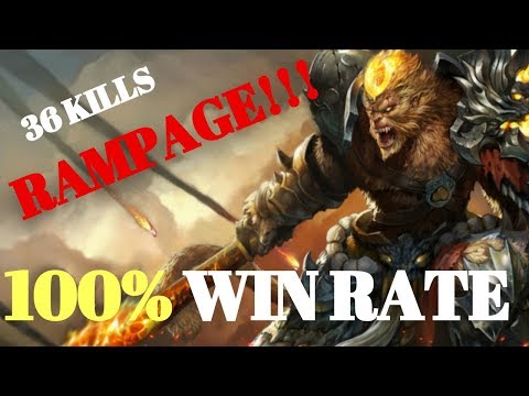 100% Win Rate! Best mid Monkey King pro play by OG.Ana 9k MMR Dota 2