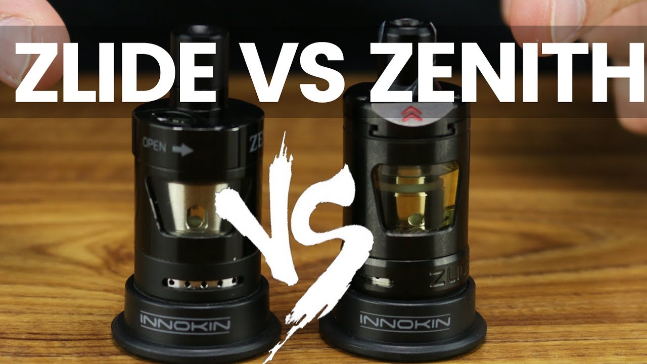 Innokin Zlide vs Innokin Zenith // Which MTL Tank is best?
