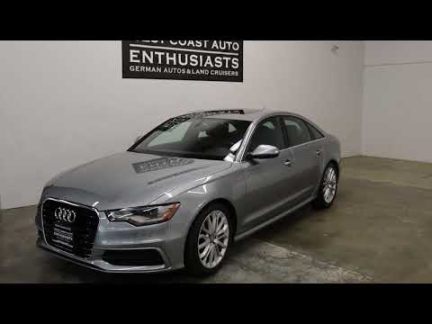 2013 Audi A6 3.0T Quattro Prestige Sedan