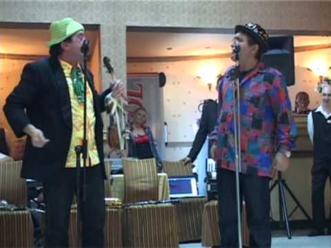 Alexandru Neagu prezinta pe Romica Tociu si Cornel Palade la Nunta de vis,Lugoj 2008