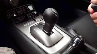 Camaro automatic shifter handle install 5th gen  92213917