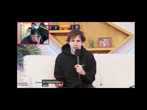 Mike react to David dobrik apology