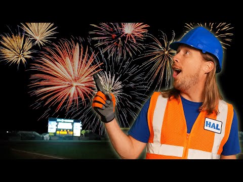 FireWork Show and the Awesome Song for Kids | Fireworks are AWESOME
